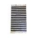 Stock Custom Printed Jacquard Stripe Microfiber Bath Towel Sand Free Turkish Beach Towel With Tassel Cotton Turkish Beac