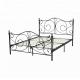 Home Furniture Slat Support Bed , Knock Down Bed Frame Smooth Finish Edges