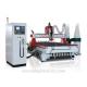 Italy 9kw air cooling spindle , Japan YASKAWA servo 1533 dust collector cnc router wood machine with vacuum system