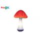 Waterproof 2m Blow Up Mushroom With Air Blower For Stage Decoration