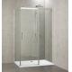 34'' D x 48'' W x 76 H Inch Frame Sliding Shower Enclosure  for bathroom