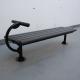 Surface Mounted Recycled Plastic Outdoor Benches For Playground Sit Up Workout