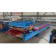 0.3-0.8mm Thickness Glazed Tile Forming Machine Single Chain Drive