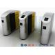 High Speed Turnstile Access Control System Entrance Security Solutions Soft Flapper