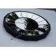 Wooden Frame Wall Mirror For Dining Room , 40cm Round Wall Mirror Decor