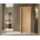 Simple Plywood Flush Panel Wooden MDF Interior Doors For Hotel Break Resistance