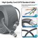 150FT/46M Starlink Gen 3 Cable, Waterproof Satellite Replacement Standard V3 Cable For Starlink Rectangular Satellite Gen 3 Starlink Cable Extension Starlink Accessories