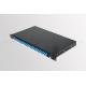 48 Port Fiber Patch Panel 19 Inch  LC / UPC Customized Depth Black Color