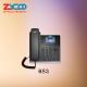 Zycoo H83 Four Lines Sip Desktop Phone With 4 SIP Accounts Support