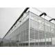 Large Glass Greenhouse For Farm Aquaculture Livestock Breeding Ecological Restaurant