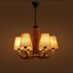 Antique Rustic Lamp for Coffee Farmhouse house Dining Room Rope chandelier(WH-CI-143)
