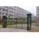 Residential / Parks Wrought Iron Doors Swing Open Style Anti Rust Coating