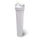 Single O Ring Water Filtration System 20 White Outside Buckle Filter Housing