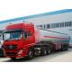 dongfeng tuel tanker semir trailer with tractor , 45m3 fuel tanker truck