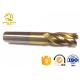 Tungsten Steel Corner Rounding Milling Cutters Cnc Milling Machine Cutting Tools