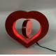 heart shape led light magnetic levitation floating pop photo frame display racks wedding gift toys