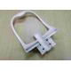 White Powder Coating Die Cast Fittings Medical Hot Chamber Casting