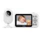 3.5 720P Baby Monitor Cry Warning Temperature Test Alarm Setting Babyphone