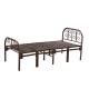 Knock Down Structure Dormitory Metal Single Bed For Adults