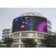 6500 Nits Outdoor Fixed LED Display Curtain IP67 3840Hz Refresh 20~80% Transparency
