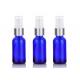 Blue Plastic Cosmetic Bottles   Cosmetic Packing Plastic Lotion Containers