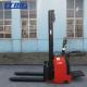 1.5t Battery Operated Electric Pallet Stacker Lift Truck Curtis Controller Yellow Color