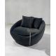 ODM OEM Villa Home Hotel Rotating Sofa Chair With Tray