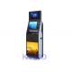 Interactive Utility Payment Machine Kiosk Durable Powder Coated Steel Enclosure