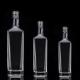 Glass Whisky Bottle Square 700ml Thick Bottom 750ml 500ml Tequila Bottles for Spirits