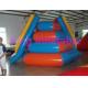 CE Inflatable Floating Slide / Huge Fortress Inflatable Water Toy Customized For Adult