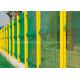 Safety Triangle Fence Panel For Sport Field Garden High Strength Square Hole