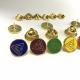 Cute Gold Masonic Lapel Pins Animal Easter Enamel Badge Zinc Alloy