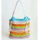 Hot fashion Simple hollow beach bags women straw bag vintage knitted big tote bags shoulde