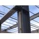 Pre - Fabricated Steel Structure Warehouse Customized Galvanized / Painted Surface