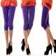 Sexy Women Seamless Basic Yoga Solid Stretch Tights Skinny Cropped Pants