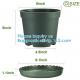 Plants With Drainage Hydroponic Growing Pot Bucket For Greenhouse, Dutch Bucket, Flower Nursery Pots, Balcony Garden
