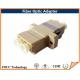 Customized Duplex LC Fiber Optic Adapters Passive Optical Cable Adapter