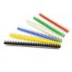 Colored 2x40P 40Pin 2.54mm 0.1 Straight Double Row Male Pin Header Strip