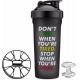 Wholesale BPA Free Sport Gym Blender Plastic Water Bottle