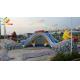 Attraction Commercial Bounce House Water Slide For Children High Safety