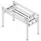 foldable metal table frame with layer holder,#005
