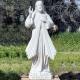 White Marble Divine Mercy Statue Of Jesus Sacred Heart Jesus Sculpture Life Size Religious Decoration Church
