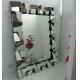Framless 3D Wall Mirror 78 * 104cm Size Faceted Mirror MDF Back Material