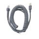 Spring Coiled Spiral USB Scanner Cable For Ls4278 Ds6707 Ds6708