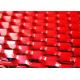 Red Ceiling Diamond 25mm Expanded Metal Wire Mesh Grill Grates