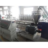 PET PP PE Recycling Plastic Pellet Making Machine / Twin Screw Extruder Granulating Machine