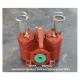 Marine Duplex Oil Strainers Size Dn25, Body Cast Iron Filter Stainless Steel. 60mesh