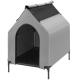 Xl Elevated Dog Bed Pet Bed Sunshade March Bed Outdoor Pet Tent Breathable Portable Dog Kennel Tent