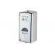 Chrome Plated Touchless Hand Sanitizer Dispenser , Touch Free Foam Soap Dispenser