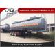 50000 Liters transport bitumen tank truck trailer with heating system